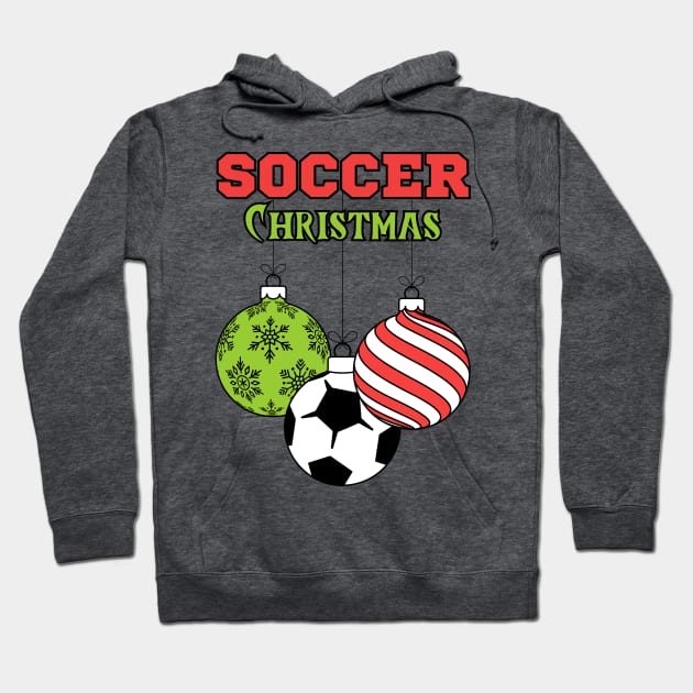 Soccer Christmas Hoodie by Cachorro 26